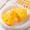 Cheese Slow Rising Squeeze Toy Soft Food Shape Fidget Stress Relief Ball Novelty Antistress Desk Decor Sensory Play Fun Gift