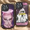 Emo Rapper Lil Peep Phone Case For IPhone 16 15 14 11 12 13 Pro Max Plus Back Leather Shell