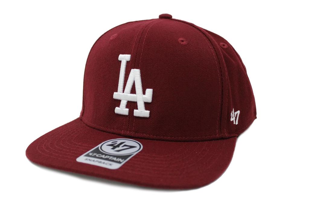 47 Brand No Shot 47 Captain Los Angeles Dodgers (Cardinal) Cap