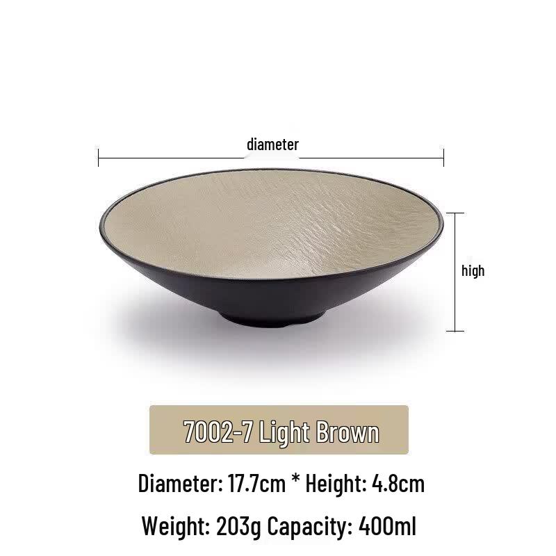 Japanese Style Melamine Conical Noodle Bowl