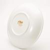 NARUMI Plate, Chinese Cuisine Dish, 23cm, White, Simple Design, Deep Dish, Microwave Safe, Made in Japan, 8906-5006