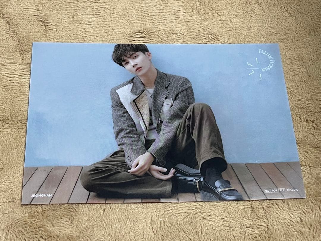 [USED] SEVENTEEN (Seventeen) Maika Tower Records Bonus Clear Postcard Jeonghan