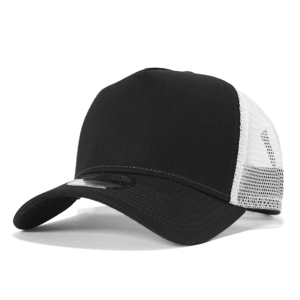 Mesh Cap 9FORTY Trucker Black FREE [New Era] (Adjustable Size)
