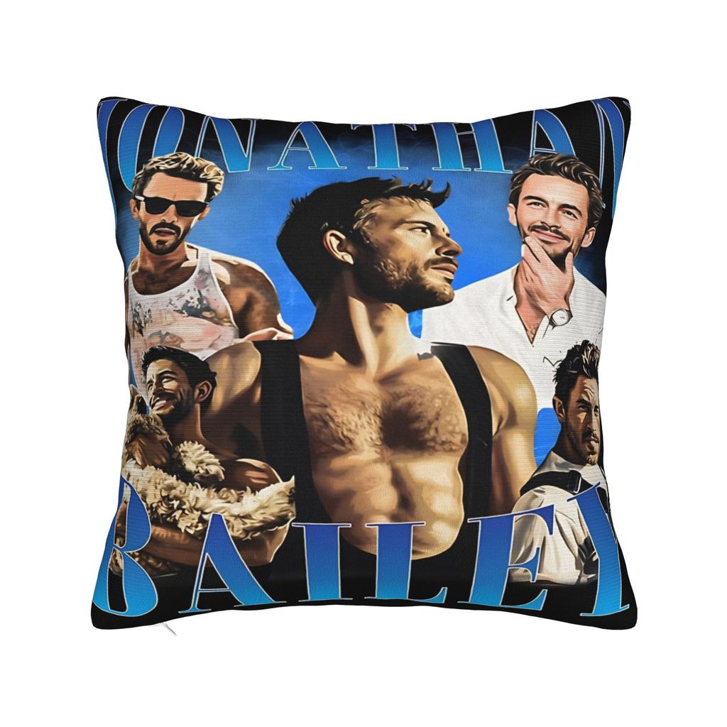 Jonathan Bailey Pillow Cover  Comfy Cushion Cover Vintage Pillow Case For Living Room Chair