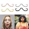 Stainless Steel Moustache Septum Piercing Nose Rings Unique Nose Stud Hoop