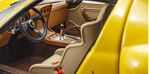 Kyosho Original 1/18 Scale Lamborghini Miura SVR Yellow/Black Finished Product