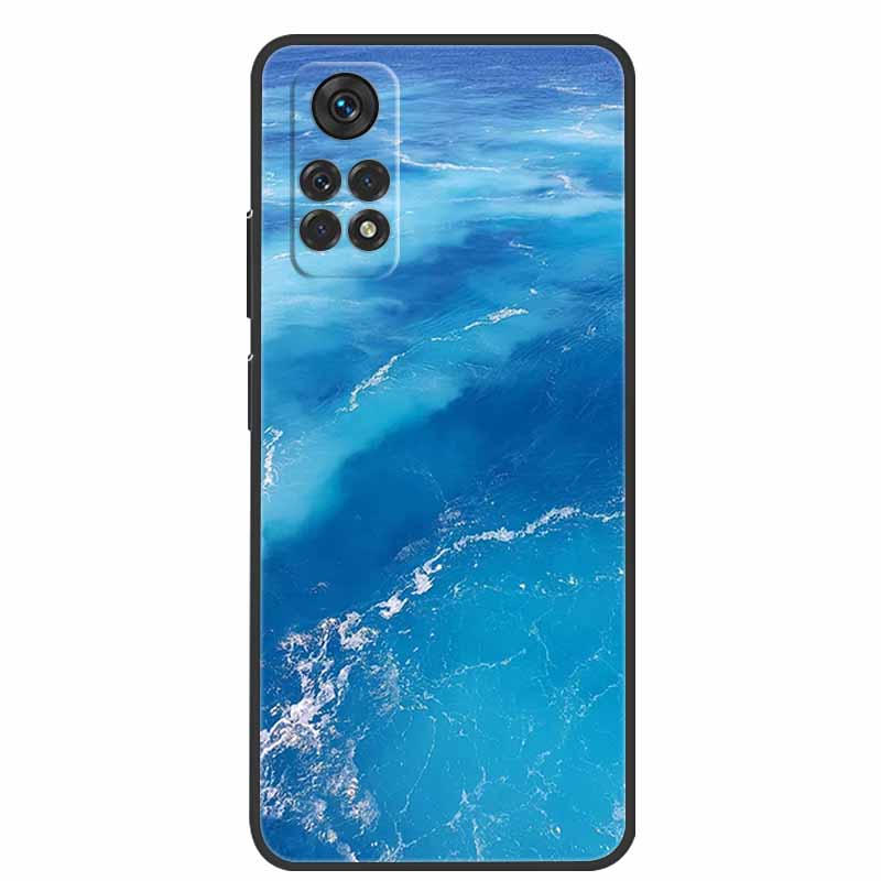 Pro pouzdro Xiaomi Redmi Note 11 Mramorové Silikonové TPU Měkké Zadní Kryt Pouzdro na Telefon pro Redmi Note 11S 11 S Funda Roztomilé Nárazuvzdorné Coque