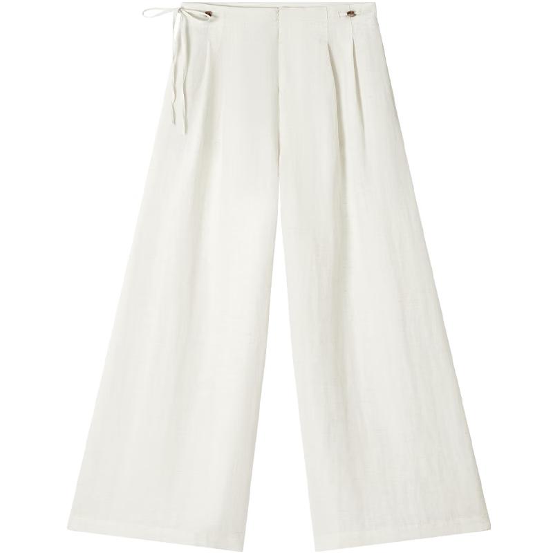 EICHITOO Women s Oatmeal Lightweight Drawstring Casual Pants S