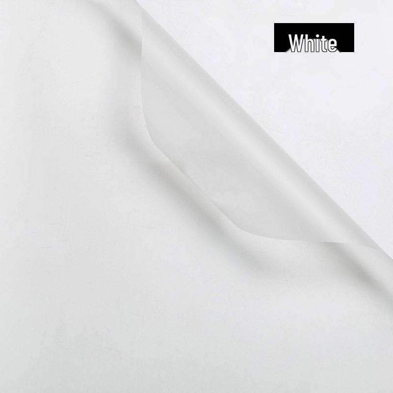 Translucent Waterproof Matte Paper for Florist Bouquets - Korean Solid Color Flower Packaging