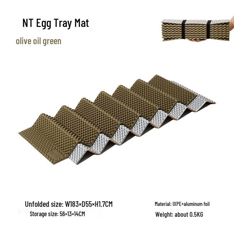 

MOBIGARDEN Camping Egg Crate Moisture-Proof Pad One Size