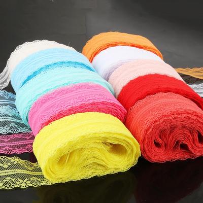 10yards/tasche Polyester Spitze Spitze DIY Kleidung Haar Zubehör Handgemachte Stoff