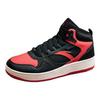 Anta Lifestyle Series Stylish Versatile High-Top Skate Shoes Men Sneakers Black Red 912348082-5