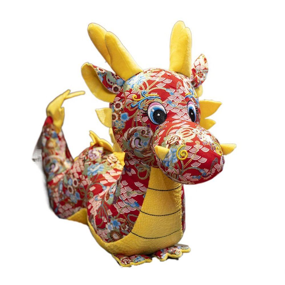 Unique Dragon Plush Doll Dragon Design Dragon Mascot Ornament Creative Dragon Plush Toy  Children