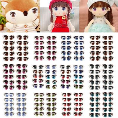 Anime Figurine Doll Clay Decals Cartoon Eyes Stickers Face Organ Paster Love Cute Sticker