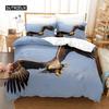 Blue Sky Eagle Queen Bedding Set Duvet Cover Set Bedding Digital Printing Bed Linen King Size Duvet Cover Set Bedding Set