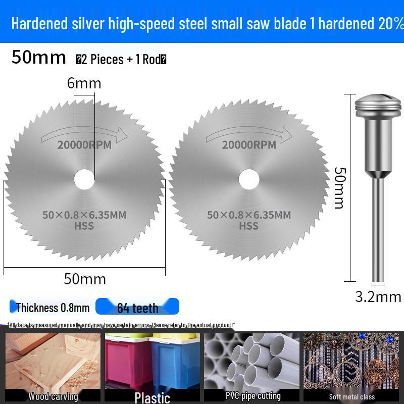 High-Speed Steel Mini Circular Saw Blade for Electric Drill and Grinder