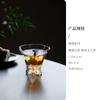 Japanese Style Glass Teacup Heat Resistant Transparent Single Cup Chahai Small Teacup Kung Fu Teaware Accessories 80ml New