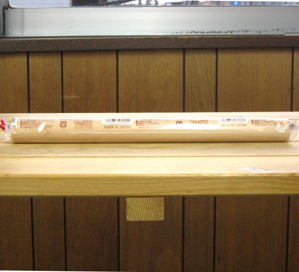 Shimotori Corporation Wooden Cake Rolling Made In 169 Pin, Medium, 3x36cm, Japan,