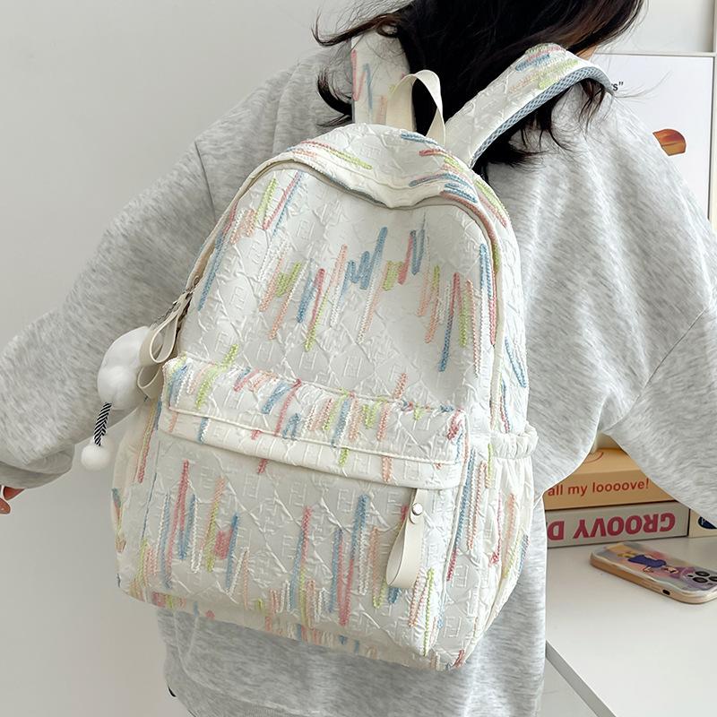 High-Value Soft Girl Girl Backpack, Cute Little Schoolbag, Mini Small Bag, Female College Student Spring Outing Backpack
