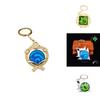 Impact Genshin Seven Elements Keychain Geo Anemo Electro Dendro Hydro Pyro Cryo
