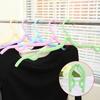 BUYYES 5/10pcs Portable Folding Hanger Plastic Clotheslinger Travel Space Saving Multifunctional Hanger for Suitcase Backpack
