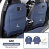 -Car Interior Supplies Rear Seat Kick Mat Child Protection Pads Tools Cars Accessories For BMW M Performance E46 E90 F10 F30 G60