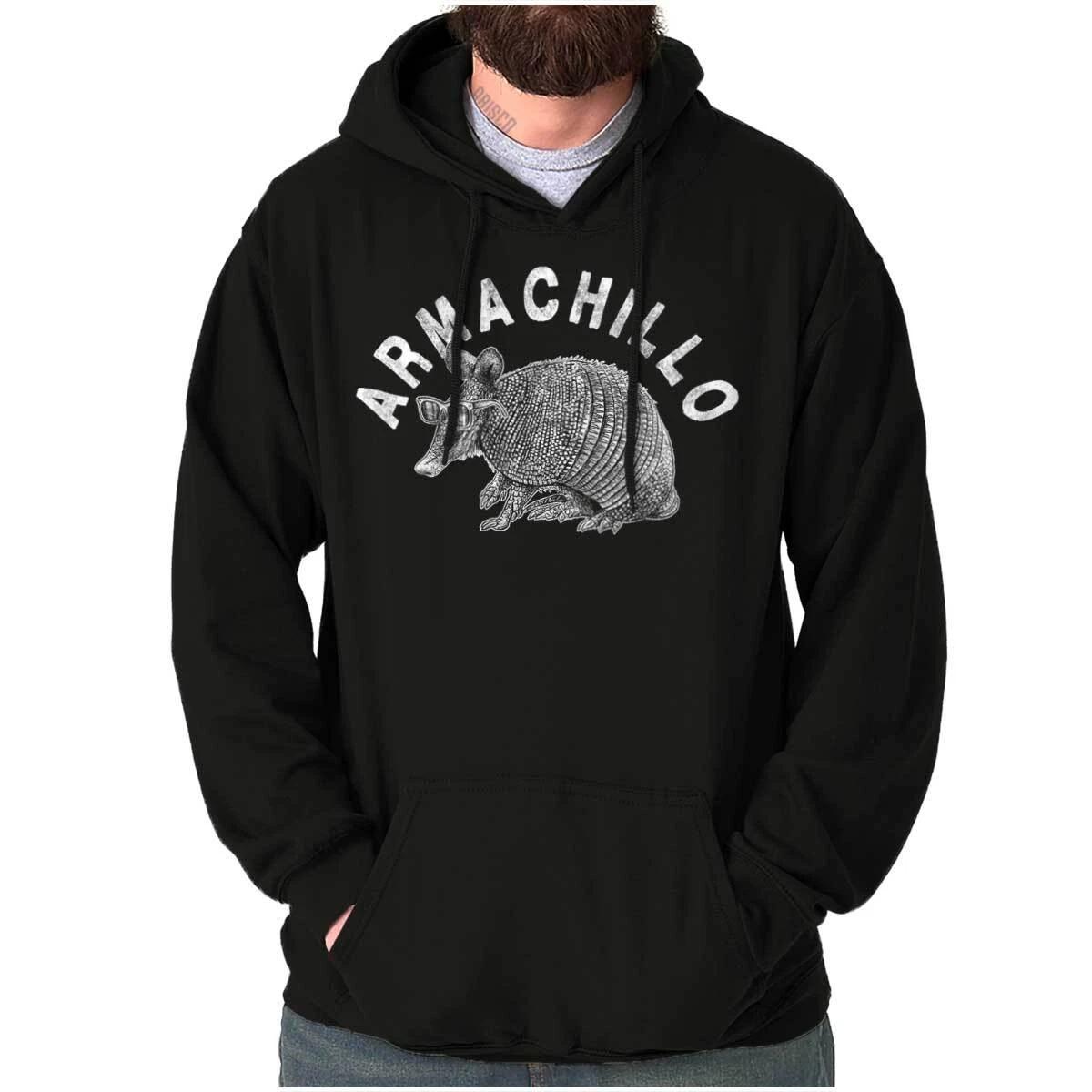Funny Animal Chill Armadillo Pun Armachillo Womens or Mens Crewneck T Shirt Tee XXXL