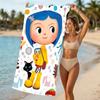 Beach Towel with Coraline Pattern - Soft,absorbent,machine Washable Lightweight&Modern,swimming,Travel Essentials