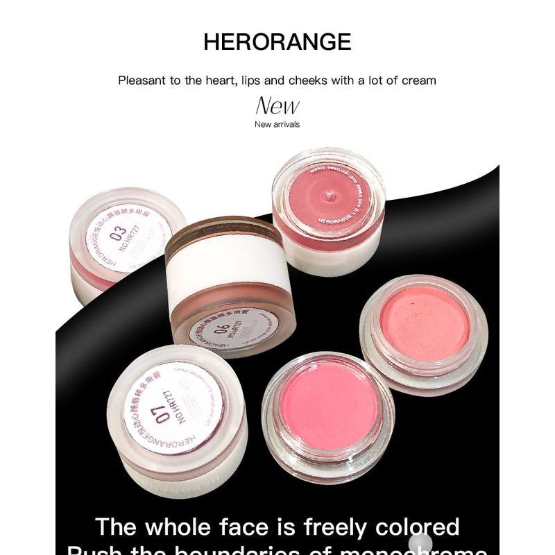 HERORANGE - Lip & Cheek Dual -purpose Cream - 1-4