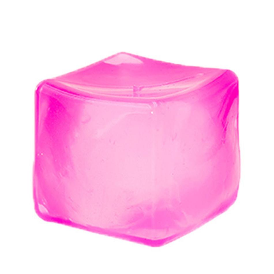 Squishy Stress Balls Cube - Ocean Sensory Fidget Toy Slow Rise Squishy Toys for Kids and Adults Squeeze Relax Gift