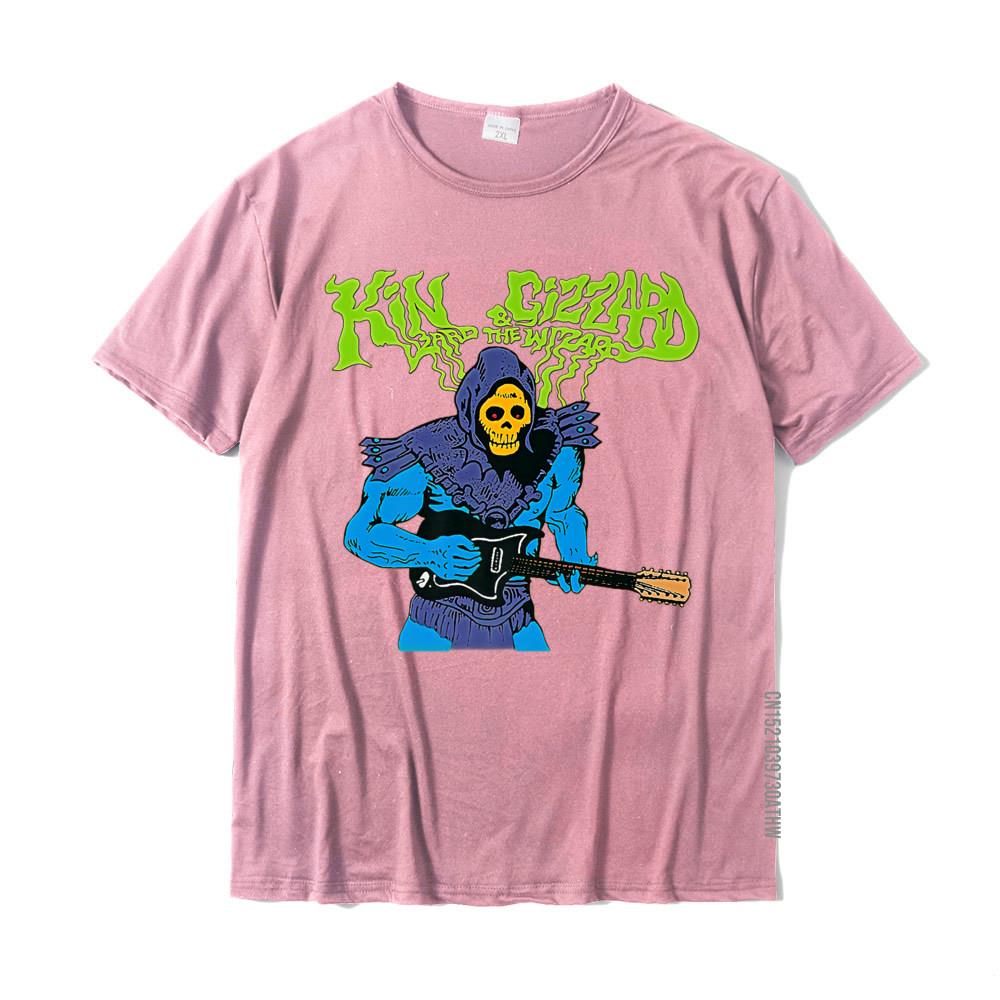 King Funny Gizzard The Lizard Gift Wizard Premium TShirt Cotton T Shirt For Men Printing Tops Shirt Plain Classic