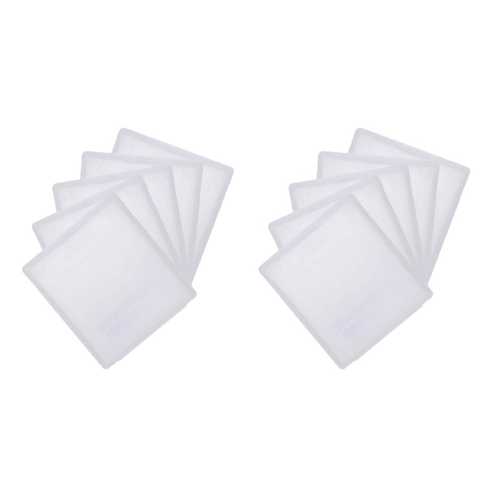 50-5Pcs Plastic Game Card Cartridge Cases Transparent Anti Dust Cover Game Card Case for Nintendo Game Boy Color Pocket GBC GBP