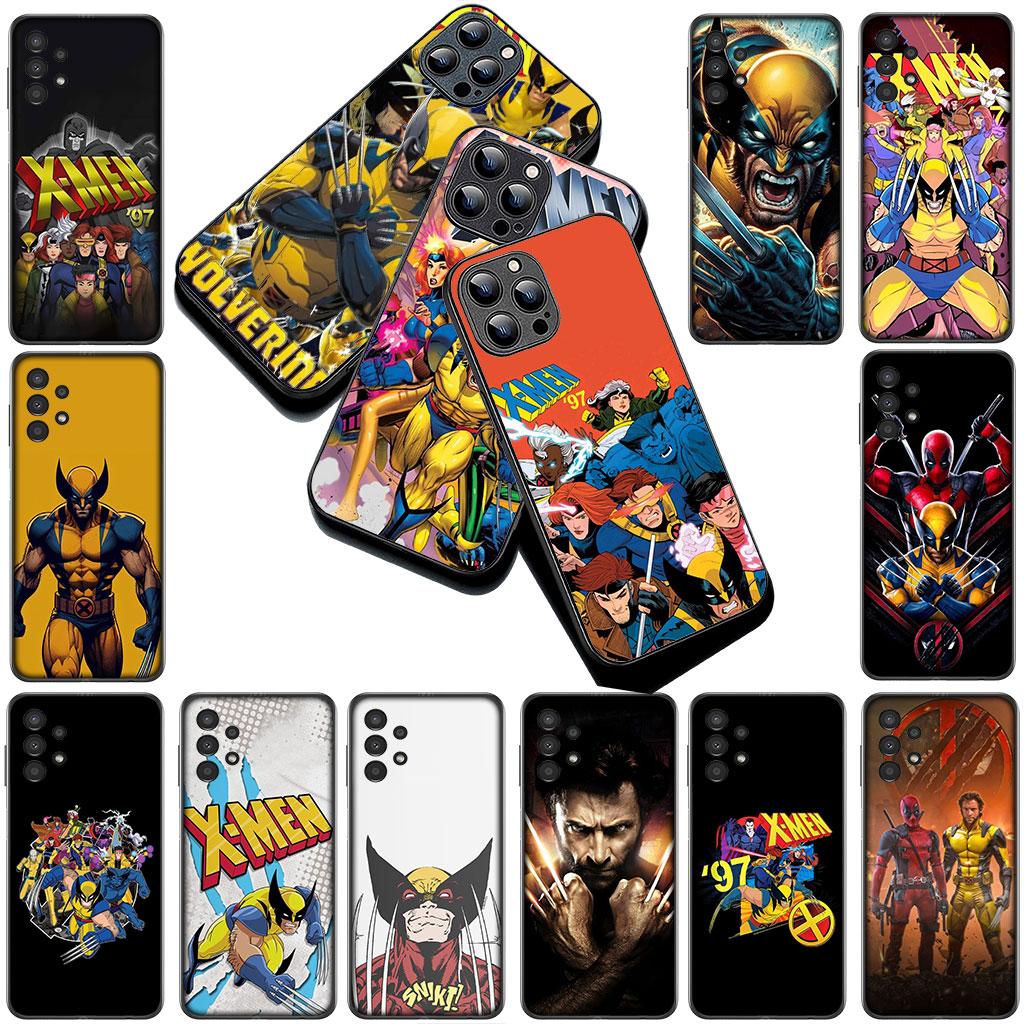 Phone Cover for OPPO A18 A16 A80 A40 A17 A15 A38 A78 A79 A54 A57 A58 A60 4G 5G Casing Soft Case X Men Marvel Wolverine Xmens