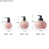 Ceramic Lotion Bottle Emulsion Bottle Soap Dispenser Hand Sanitizer Bottle Shampoo Dispenser Body Wash Bottle Bathroom Supplies