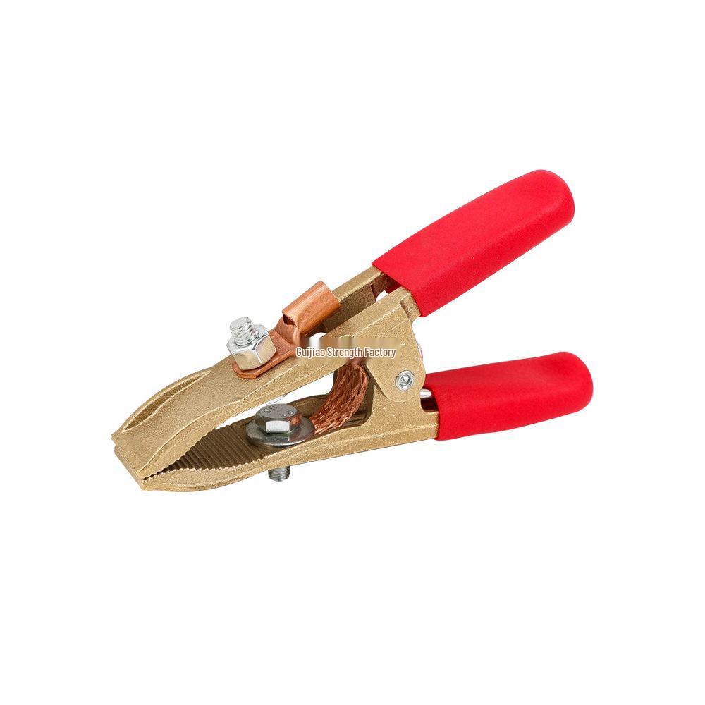 All-Copper A-Shaped Grounding Clamp for Welding Machines