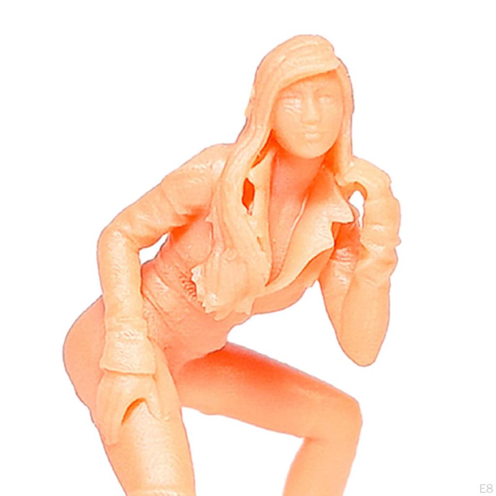 1/64 Figures Train Model People Tiny for Miniature Scene Fairy Garden Sand Table