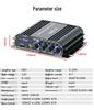 Bluetooth 4.1 Channel Professional Power Amplifier with USB & Card Slot for Home/Car - Super Bass