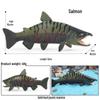 Marine Life Simulation Toy: Poisonous Snake, Fish, Viperfish, Sailfish - Children's Educational Aid & Ornament