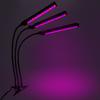 Led Plant Growth Lamp 72 Diodes Timer 25W Home Plant Cultivation With Mains Adapter