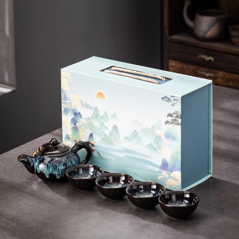 Keramiska varor souvenir presentförpackning teservis företagsevenemang gåva