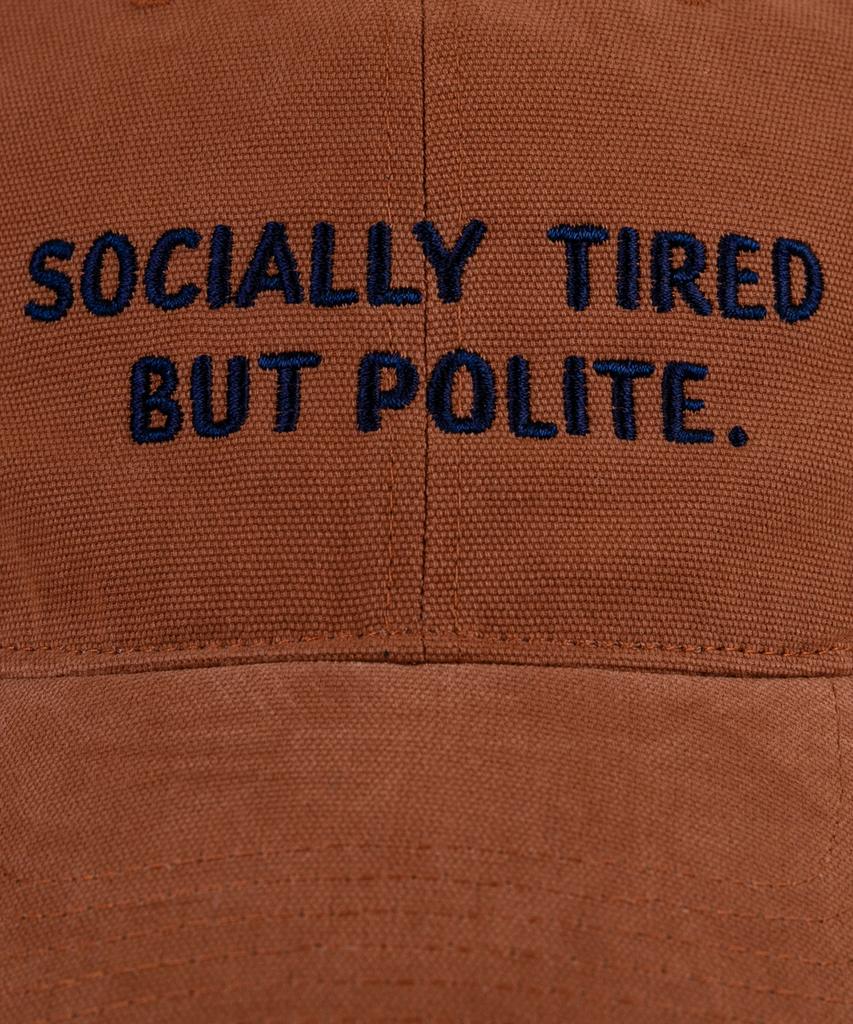 Wig Socially Canvas Ball Cap - Light Brown