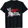 Save The Jackalope Cryptid Jackrabbit Rabbit Bunny T-Shirt(4)