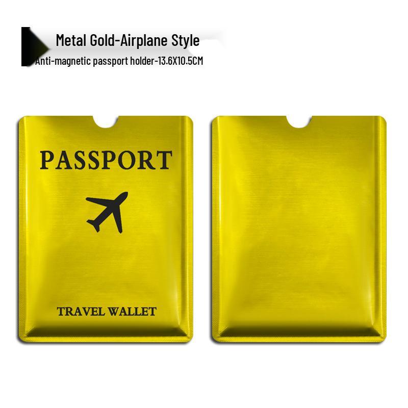 In-Stock Silver RFID Card Holder: Anti-Scan, Anti-Demagnetization, Anti-Theft NFC Bank ID Aluminum Shield