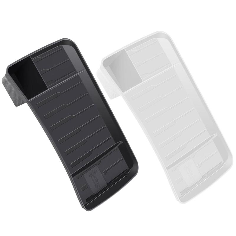 TPE Black Screen Rear Storage Box White Screen Rear Storage Box Suitable for Tesla Model 3 / Model Y