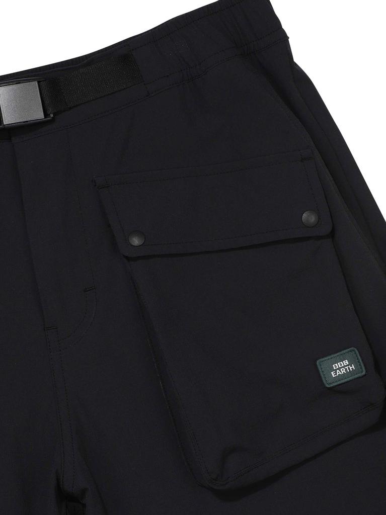 BBC EARTH [Rogan] Convertible Ripstop Pants_Black