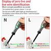 Electrician Voltage Tester Feature Audible Alerts Twin Color Light Warning None Contact Detection Magnetic Tip Included