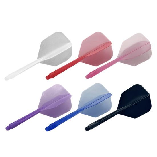 Integrierter Shaft und Flight Professionell Sturzfest 2BA Gewinde Transparent Standard Dart Schwanz Dart Ersatzzubehör