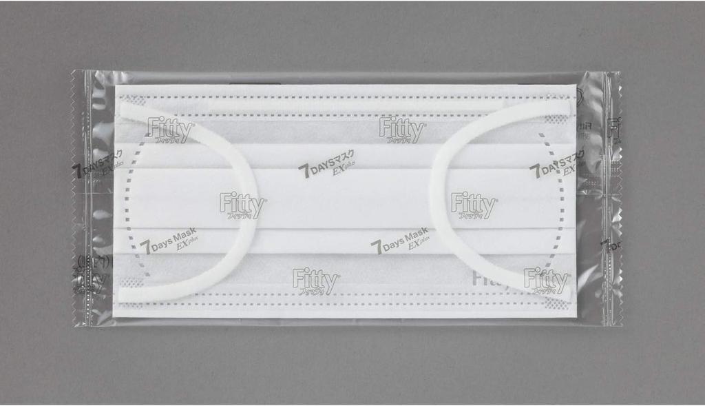 Fitty 7DAYS Mask EX Plus 30 Regular White (PM2.5 Compatible), Masks, Size,