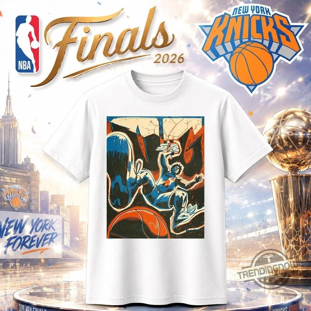 Knick Finals 2026 OG Anunoby Game 4 Shirt Unisex S-5XL XXXL
