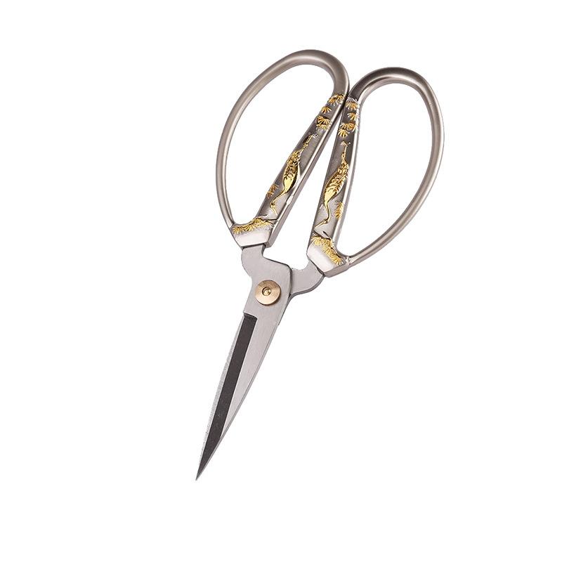 Scissors European -style Classical Craftsmanship Pine Cranes Extended To The Elderly for The Old People with Cutting Civil Cuts